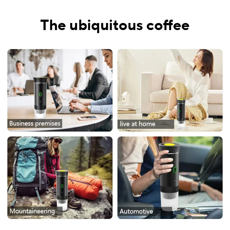 Wireless Portable 3-in-1 Coffee Maker