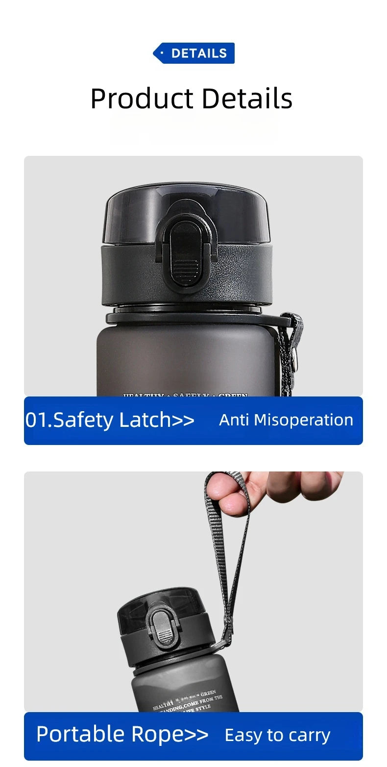 BPA-Free Leak-Proof Sports Water Bottle